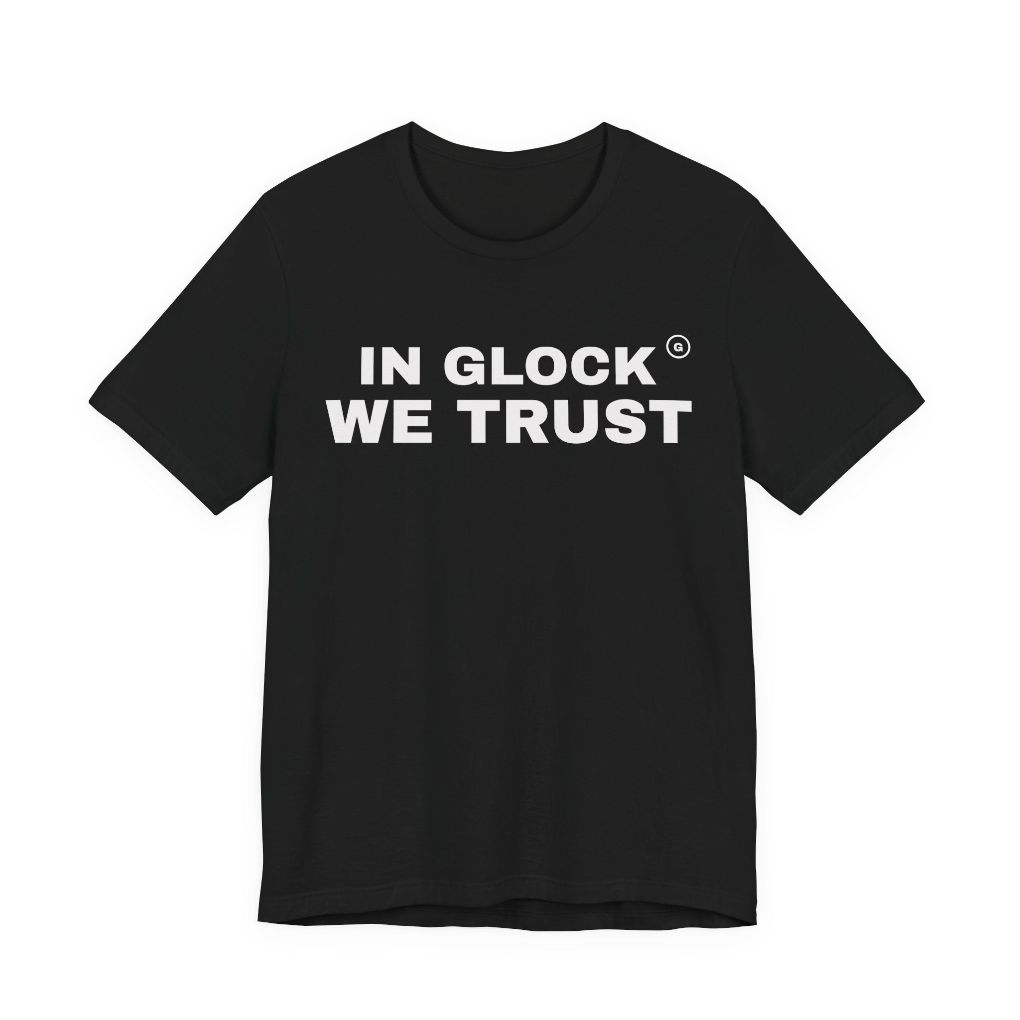 IN GLOCK WE TRUST // T-SHIRT (BLACK EDITION)