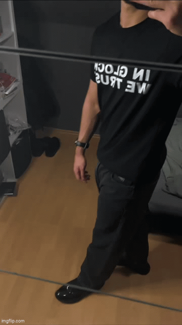 IN GLOCK WE TRUST // T-SHIRT (BLACK EDITION)